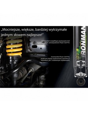 Amortyzator przedni Ironman 4x4 Foam Cell Pro wzmocniony, lift 5" — Nissan Patrol Y60 SWB, Nissan Patrol Y61/Y60 - ujęcie 3