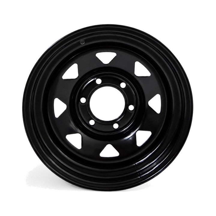 Felga stalowa czarna 16x8 | ET0 Snakeman 4WD — Nissan Navara D40, Nissan Pathfinder (SNFC16X8-6X114,3X66/0/B) - ujęcie 3