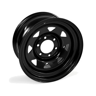 Felga stalowa czarna 16x8 | ET 0 Snakeman 4WD — Isuzu Trooper, Isuzu D-Max, Nissan Frontier (SNFC16X8-6X139,7X100/0/B)