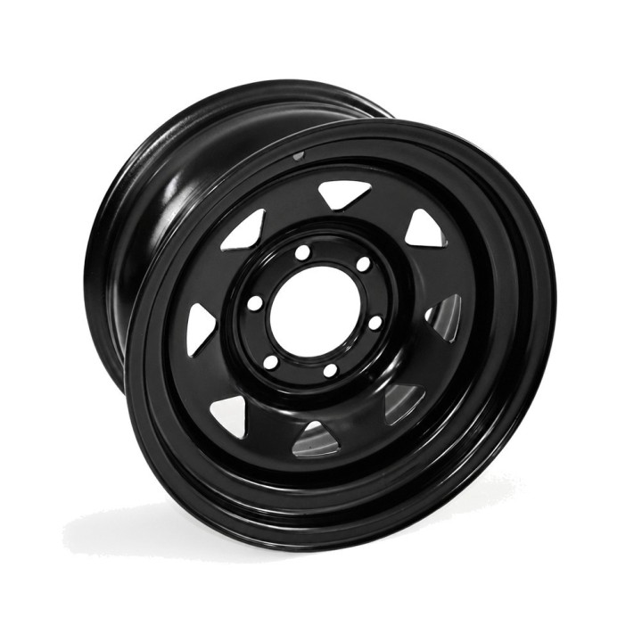 Felga stalowa czarna 16x8 | ET -10 | M12 x 1.25 Snakeman 4WD — Mitsubishi Pajero Sport (SNFC16X8-6X139,7X108/-10/B)