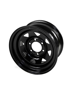 Felga stalowa czarna 16x8 | ET -10 | M12 x 1.25 Snakeman 4WD — Mitsubishi Pajero Sport (SNFC16X8-6X139,7X108/-10/B)