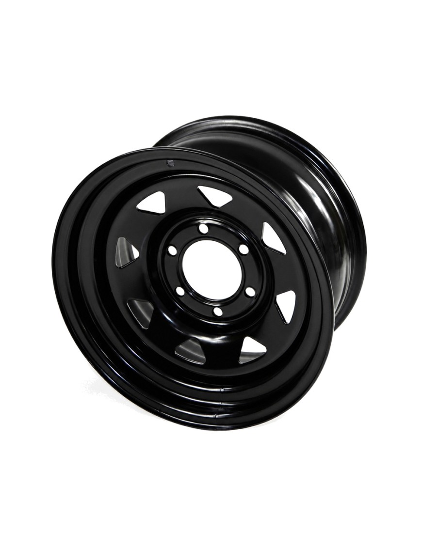 Felga stalowa czarna 16x8 | ET -10 | M12 x 1.25 Snakeman 4WD — Mitsubishi Pajero Sport (SNFC16X8-6X139,7X108/-10/B)