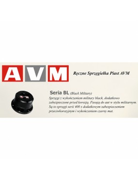 Ręczne sprzęgła piast AVM: - wzmocniona stalowa obudowa — Opel Frontera/Campo/Trooper (AVM449BL) - ujęcie 8