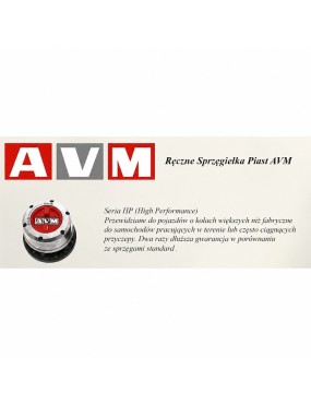 Sprzęgło piasty AVM — Opel Frontera/Campo/Trooper (AVM449HP) - ujęcie 6