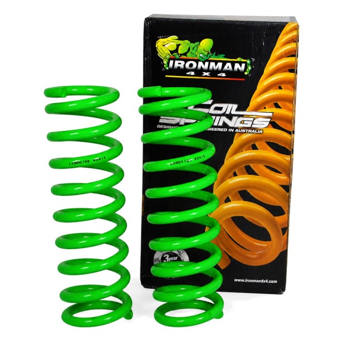 Sprężyny zawieszenia przednie Ironman 4x4 wzmocnione, lift 2" — Land Rover Discovery (LAND019C) - ujęcie 3