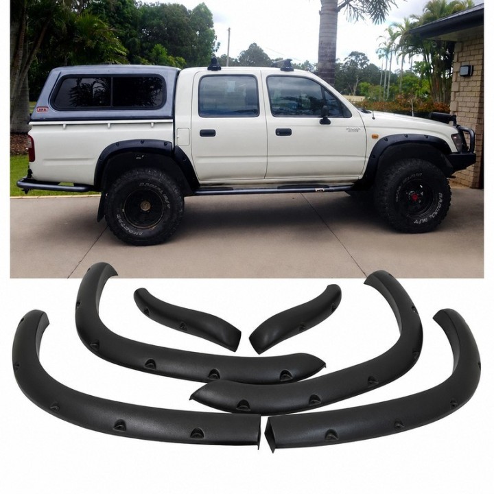 Nadkola lldpe - fender flares - snakeman 4WD — Toyota Hilux LN166SR (SNFF051) - ujęcie 2