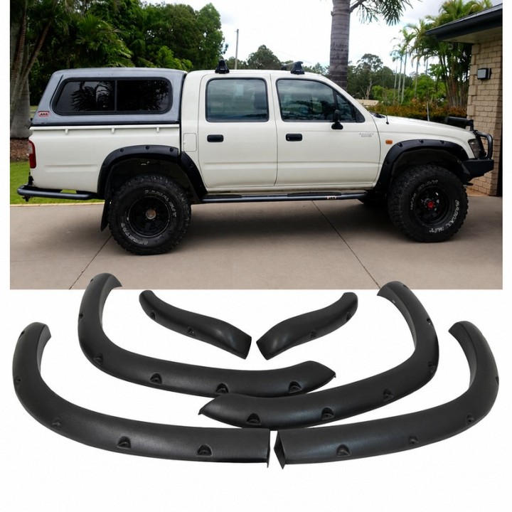 Nadkola lldpe - fender flares - snakeman 4WD — Toyota Hilux LN166SR (SNFF051) - ujęcie 3