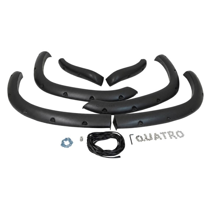 Nadkola lldpe - fender flares - snakeman 4WD — Toyota Hilux LN166SR (SNFF051) - ujęcie 4