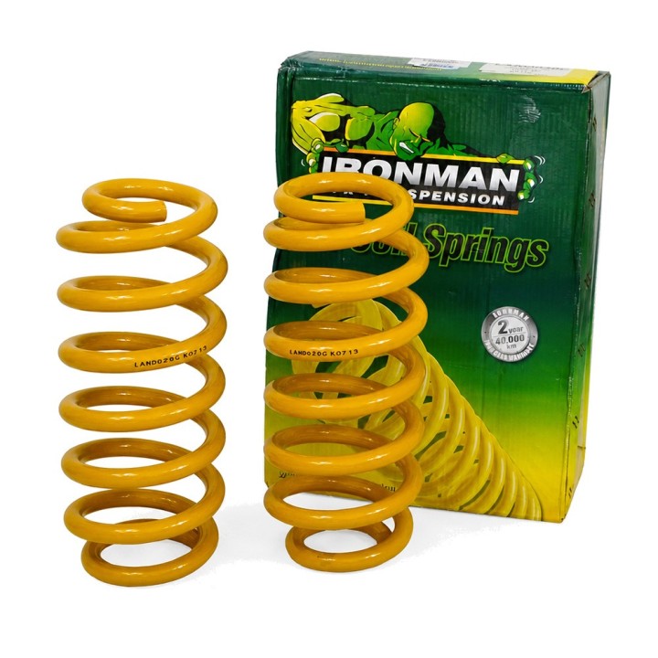 Sprężyny zawieszenia tylne Ironman 4x4 wzmocnione, lift 2" — Land Rover Discovery (LAND020C) - ujęcie 4