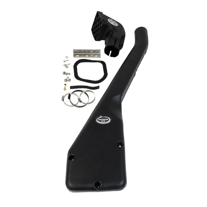 Snorkel Snakeman 4WD, lewa strona — Land Rover Defender 200TD (SNSLD500)
