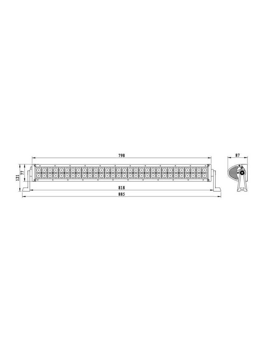 PANEL LED 180W 60 LED 10000LM