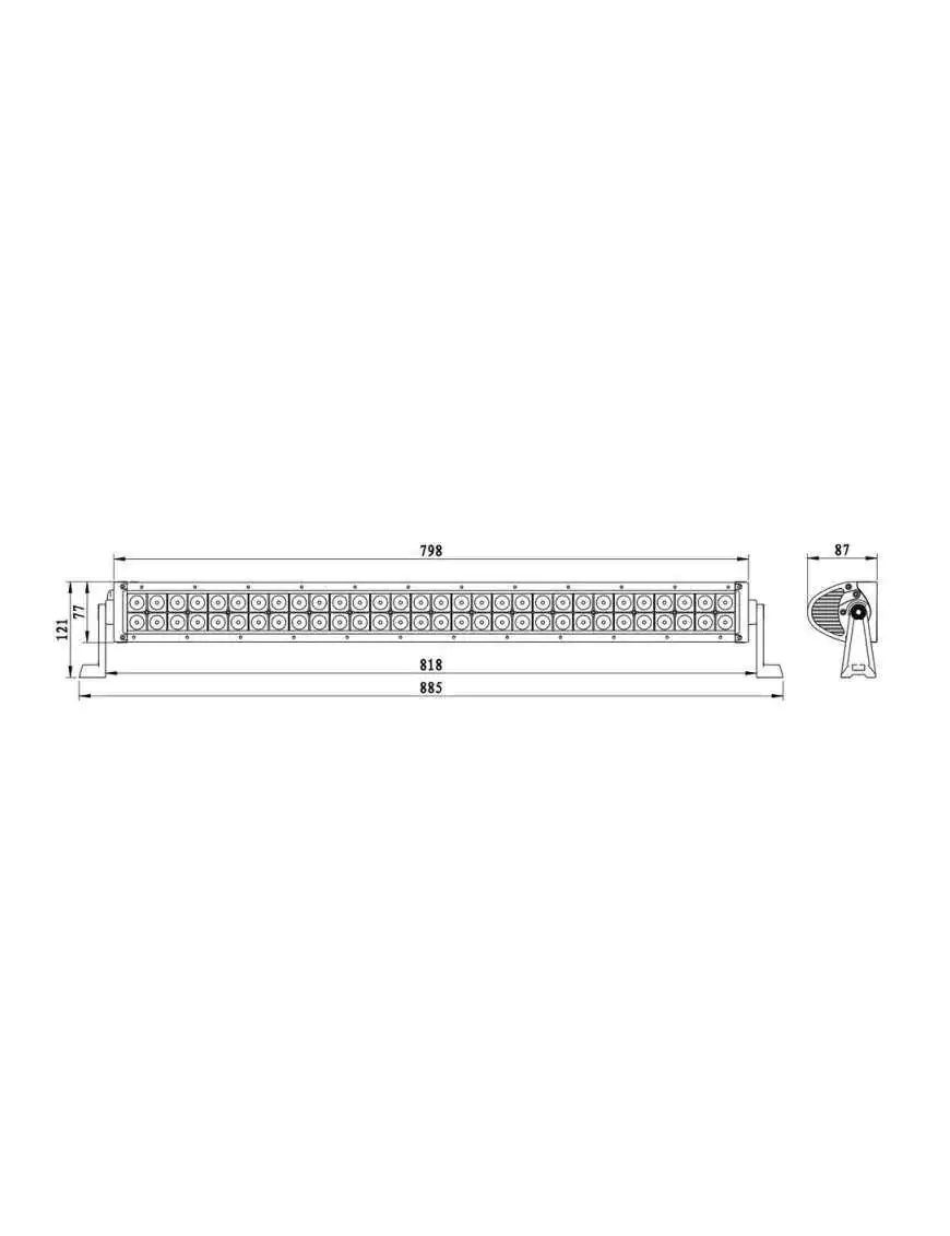 PANEL LED 180W 60 LED 10000LM