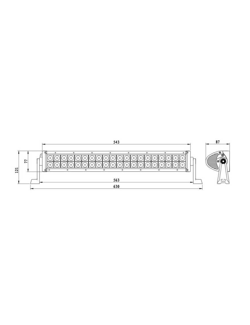 Habitat Panel LED 120W 8800LM CREE 40x3W