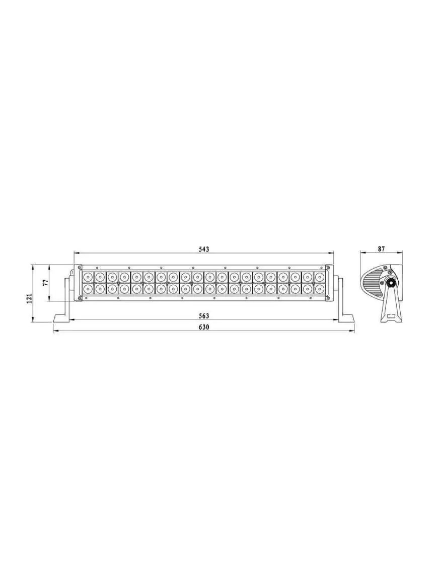 Habitat Panel LED 120W 8800LM CREE 40x3W