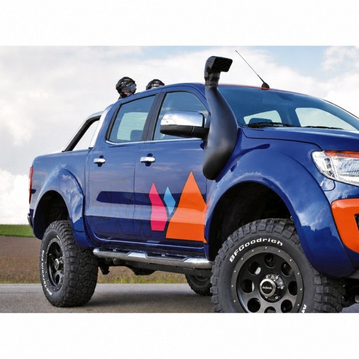 Snorkel Snakeman 4WD, prawa strona — Ford Ranger XLT/Limited/Wildtruck (SNST611XLT) - ujęcie 8
