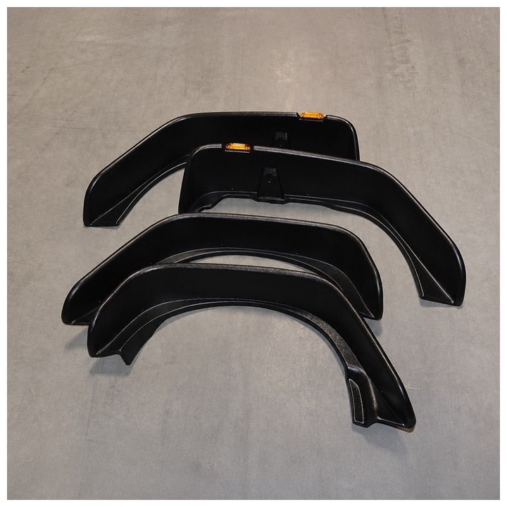 Poszerzenia nadkoli - fender flares - lldpe snakeman 4WD — Jeep Wrangler JK (SNFF017) - ujęcie 3