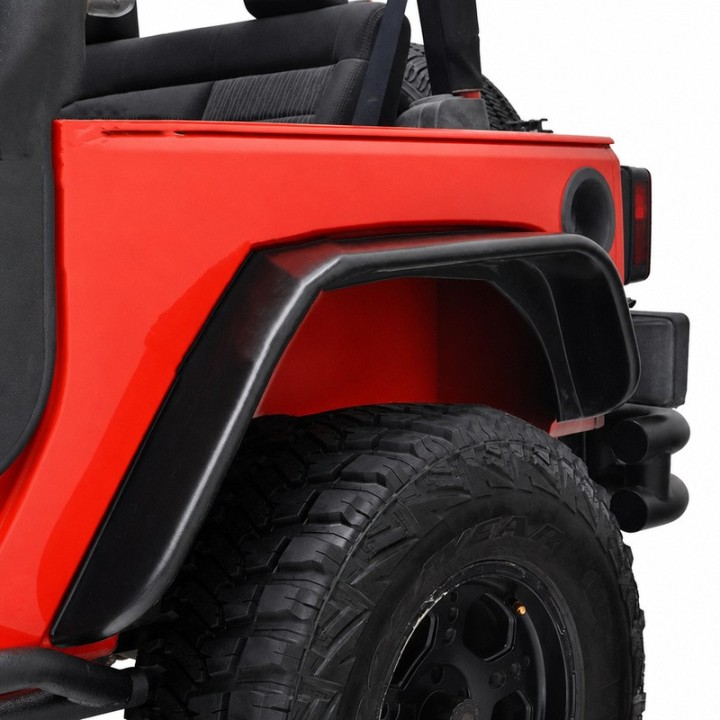 Poszerzenia nadkoli - fender flares - lldpe snakeman 4WD — Jeep Wrangler JK (SNFF017) - ujęcie 5