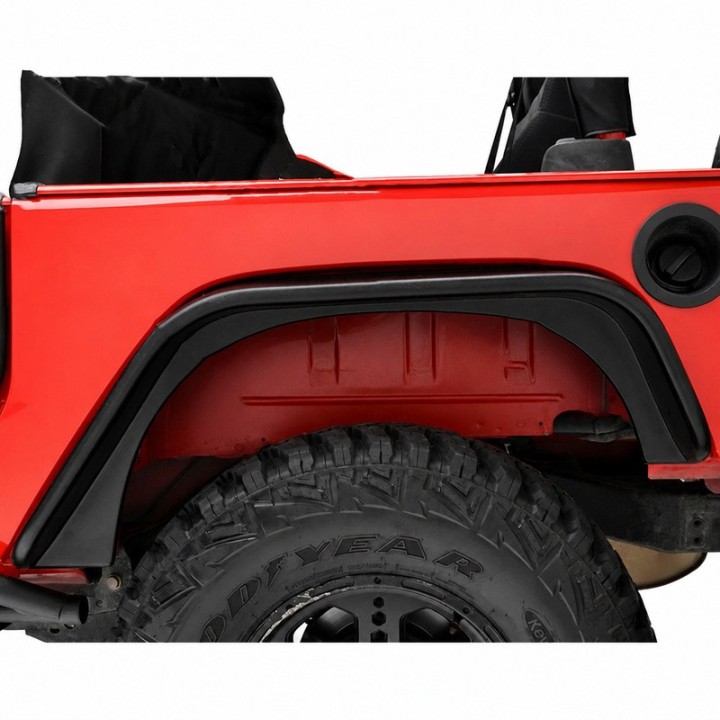 Poszerzenia nadkoli - fender flares - lldpe snakeman 4WD — Jeep Wrangler JK (SNFF017) - ujęcie 10