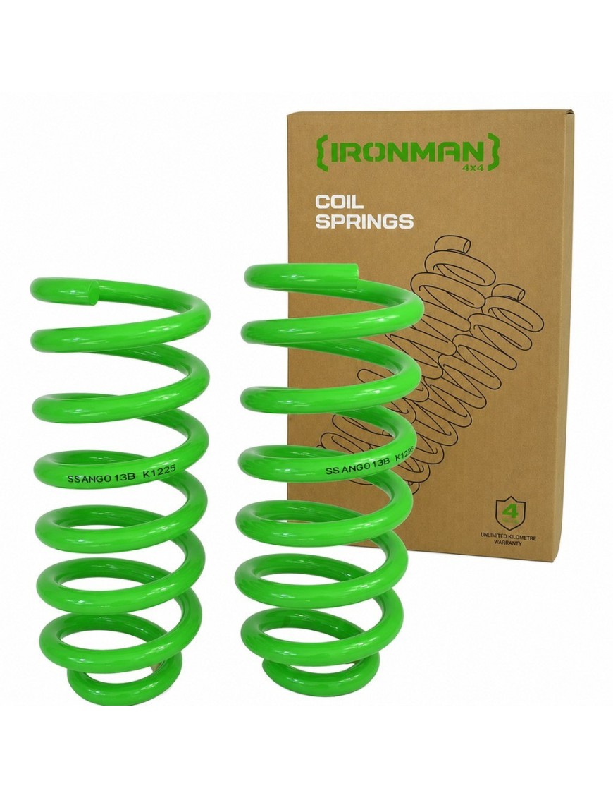 Sprężyny zawieszenia przednie Ironman 4x4 wzmocnione, lift 2" — SsangYong Musso Q250, SsangYong Musso Q261 2025R+ (SSANG013B)