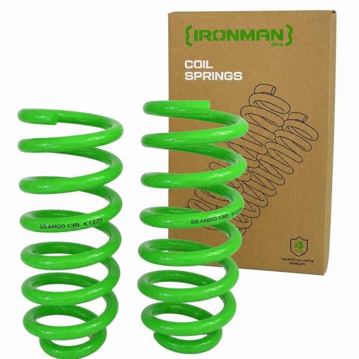Sprężyny zawieszenia przednie Ironman 4x4 wzmocnione, lift 2" — SsangYong Musso Q250, SsangYong Musso Q261 2025R+ - ujęcie 2