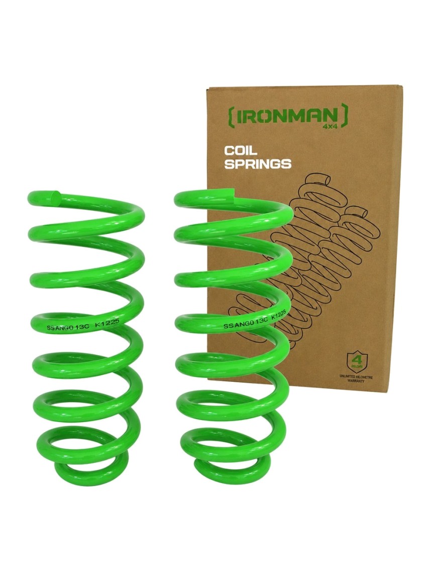 Sprężyny zawieszenia przednie Ironman 4x4 wzmocnione, lift 2" — SsangYong Musso Q250, SsangYong Musso Q261 2025R+ (SSANG013C)
