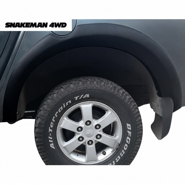 Poszerzenia nadkoli - fender flares - ABS snakeman 4WD — Mitsubishi L200 (SNFF045) - ujęcie 6