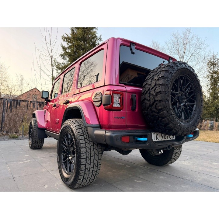 Zderzak tylny stalowy z otworami pod czujniki PDC - Jeep Wrangler JL/JLU 2018+ - ujęcie 3