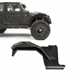 Przednie poszerzenia stalowe „Pancerz” - Jeep Wrangler JL/JLU 2018+