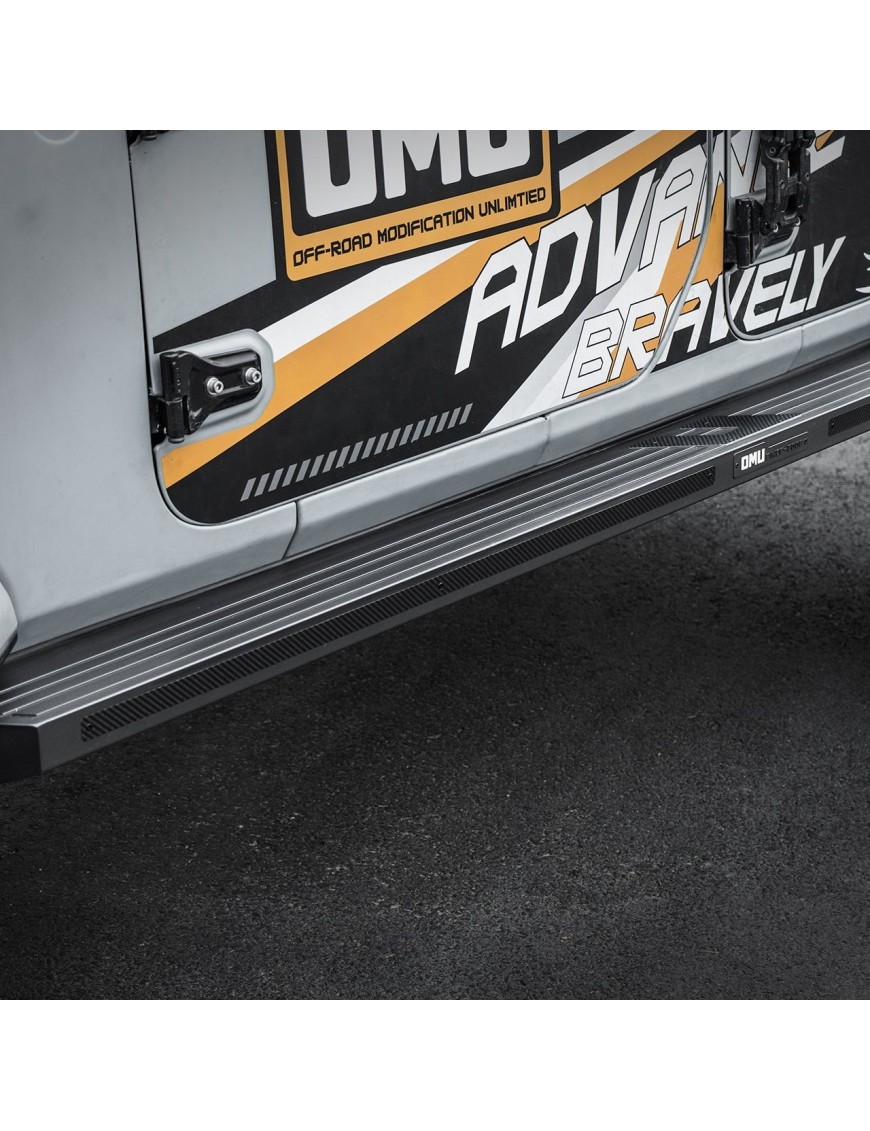Progi boczne OMU Genesis - Jeep Wrangler JLU 2018-2025