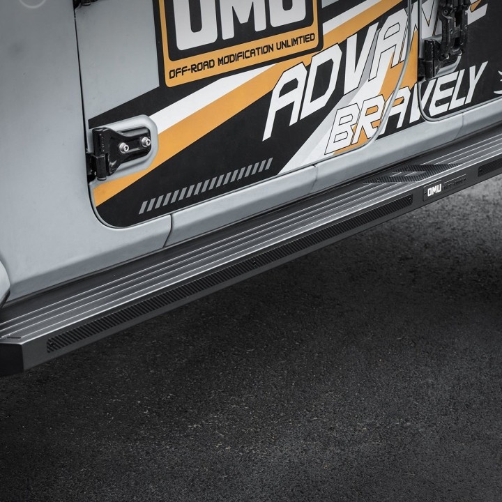 Progi boczne OMU Genesis - Jeep Wrangler JLU 2018-2025