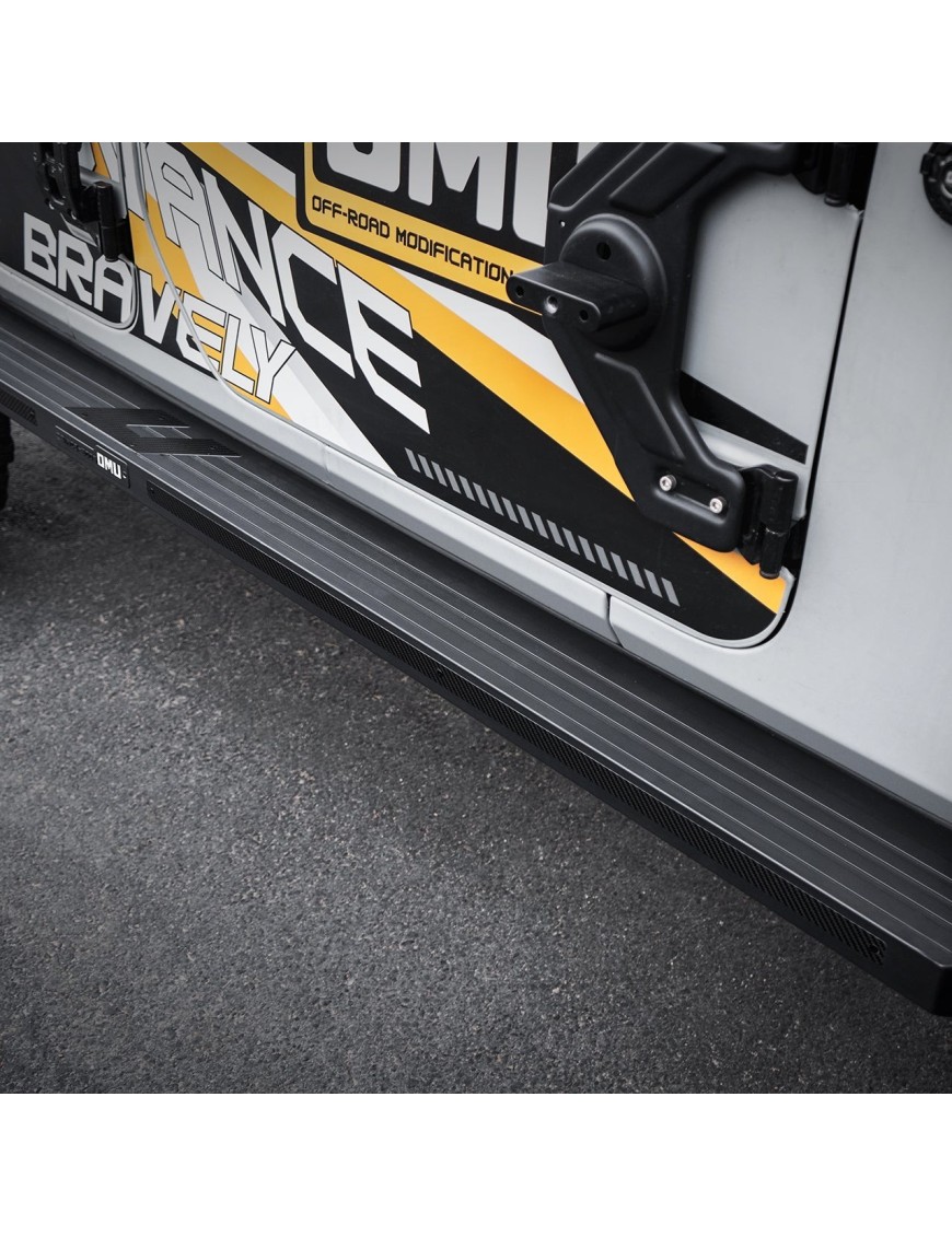 Progi boczne OMU Genesis - Jeep Wrangler JLU 2018-2025