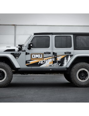 Progi boczne OMU Genesis - Jeep Wrangler JLU 2018-2025