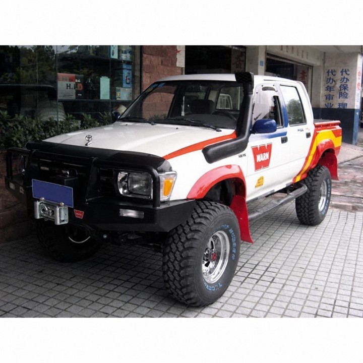 Snorkel Snakeman 4WD, lewa strona — Toyota Hilux LN105, Toyota 4Runner 2.4D (SNS106A) - ujęcie 3
