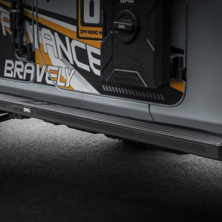 Progi boczne OMU Genesis - Jeep Wrangler JLU 2018-2025 - ujęcie 12