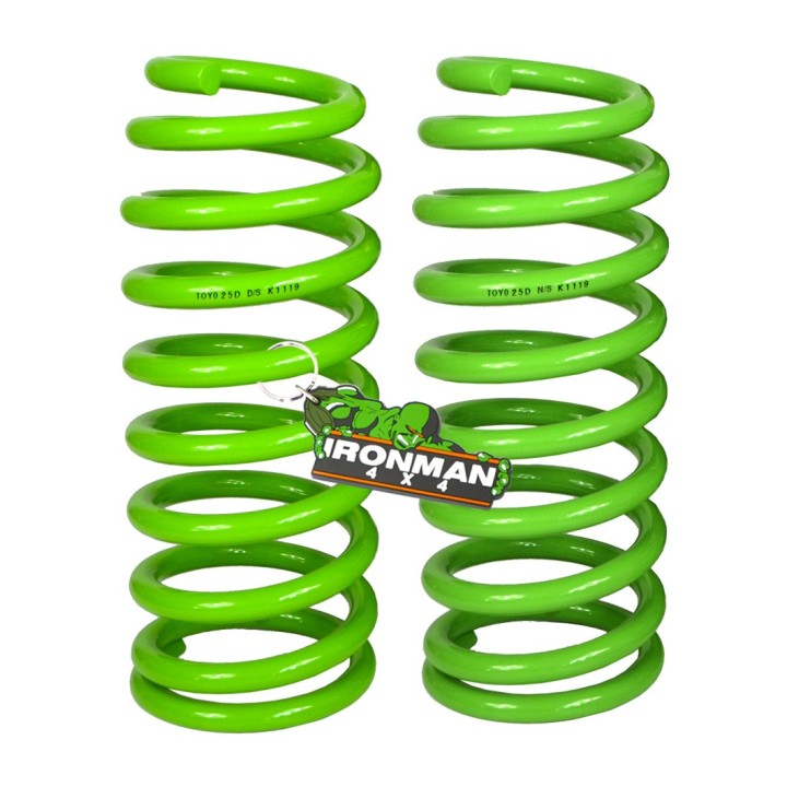 Sprężyny zawieszenia tylne Ironman 4x4 wzmocnione — Toyota Land Cruiser FZJ/HZJ/HDJ (TOY025D) - ujęcie 4
