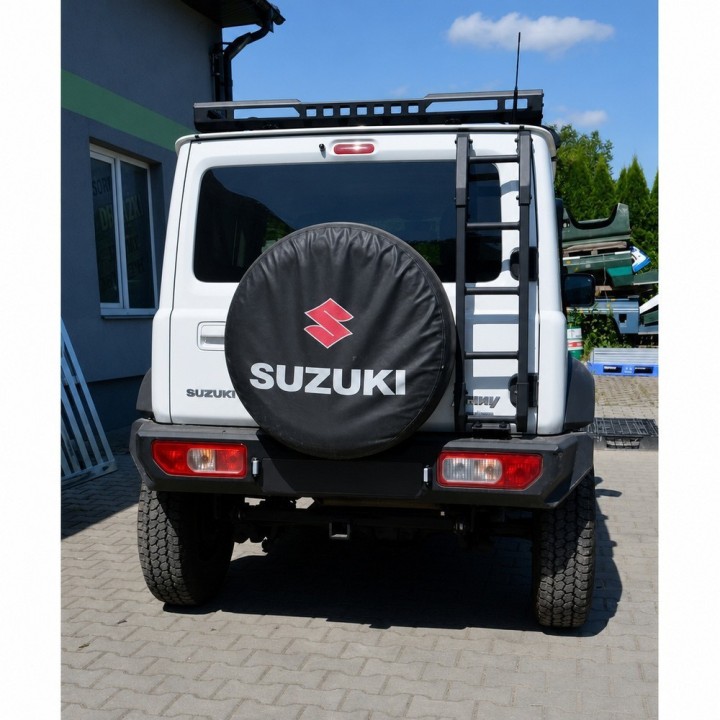 Aluminiowy tylny zderzak suzuki jimny (2018+) wycinany laserowo. Snakeman 4WD — Suzuki Jimny (SNBR15A) IRONMAN 4x4 - ujęcie 2