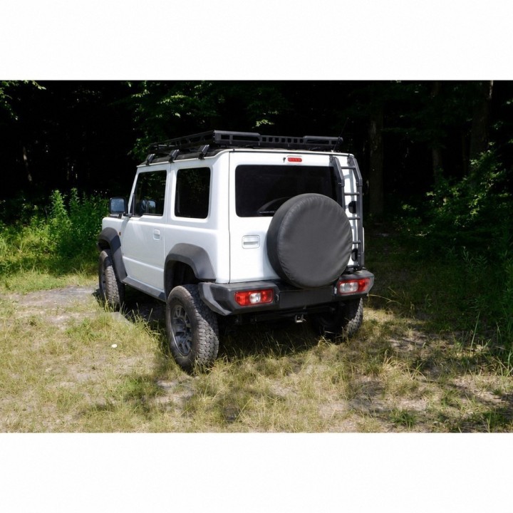 Aluminiowy tylny zderzak suzuki jimny (2018+) wycinany laserowo. Snakeman 4WD — Suzuki Jimny (SNBR15A) IRONMAN 4x4 - ujęcie 5
