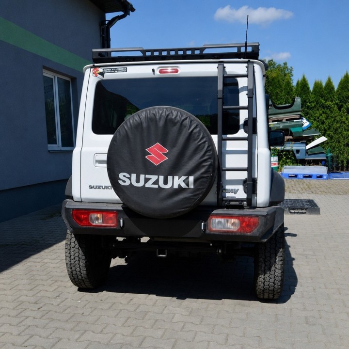 Aluminiowy tylny zderzak suzuki jimny (2018+) wycinany laserowo. Snakeman 4WD — Suzuki Jimny (SNBR15A) IRONMAN 4x4 - ujęcie 7