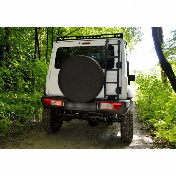 Aluminiowy tylny zderzak suzuki jimny (2018+) wycinany laserowo. Snakeman 4WD — Suzuki Jimny (SNBR15A) IRONMAN 4x4 - ujęcie 8