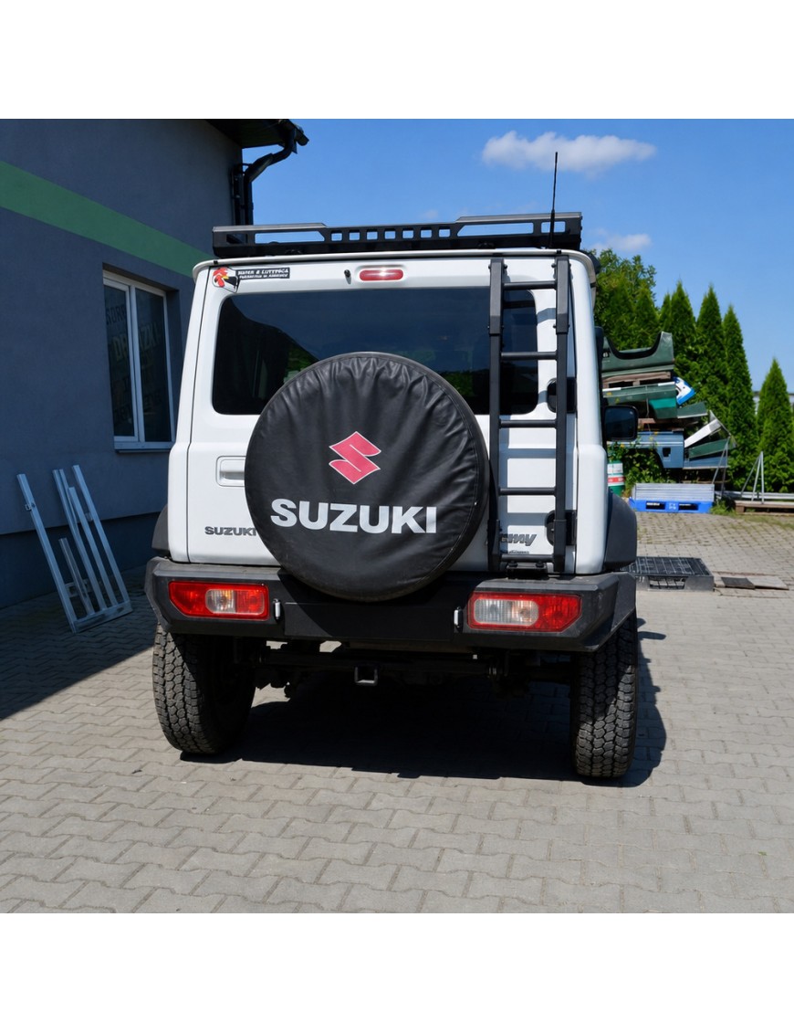 Aluminiowy tylny zderzak suzuki jimny (2018+) wycinany laserowo. Snakeman 4WD — Suzuki Jimny (SNBR15A) IRONMAN 4x4 - ujęcie 9