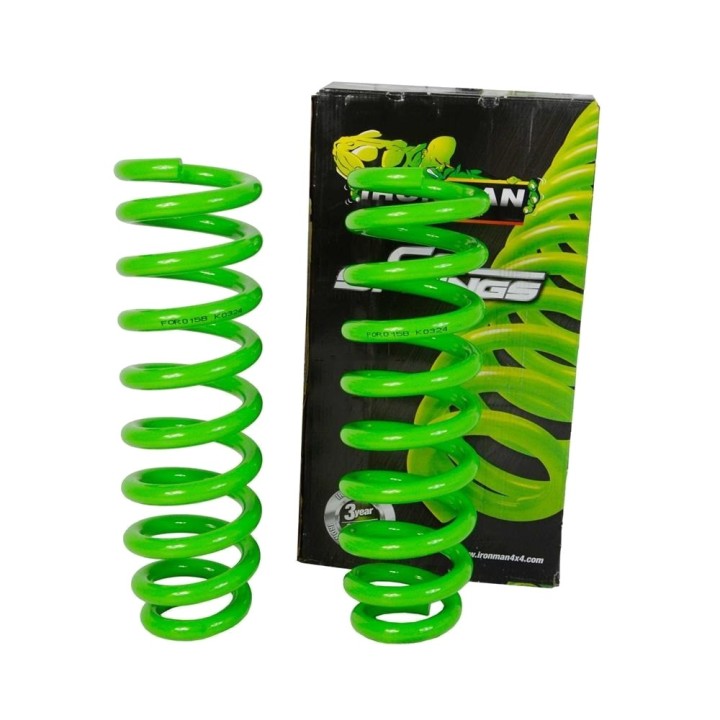 Sprężyny zawieszenia przednie Ironman 4x4 wzmocnione, lift 3" — Ford F150 (FOR015B)