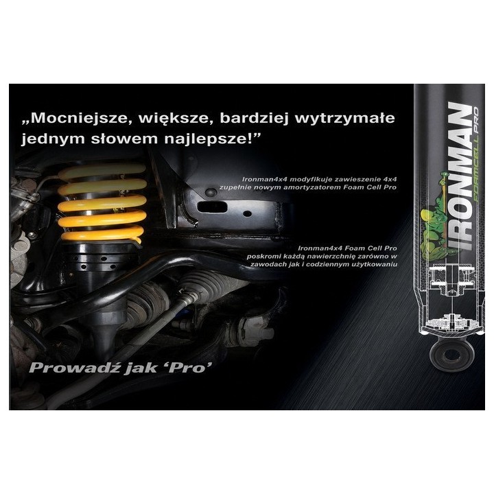 Amortyzator tylny Ironman 4x4 Foam Cell Pro — Toyota Land Cruiser (45682LFE) - ujęcie 3