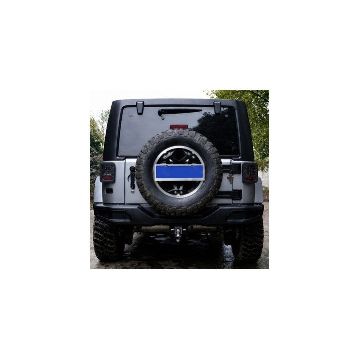 Tylny stalowy zderzak do Snakeman 4WD — Jeep Wrangler JK (SNBR03) - ujęcie 2