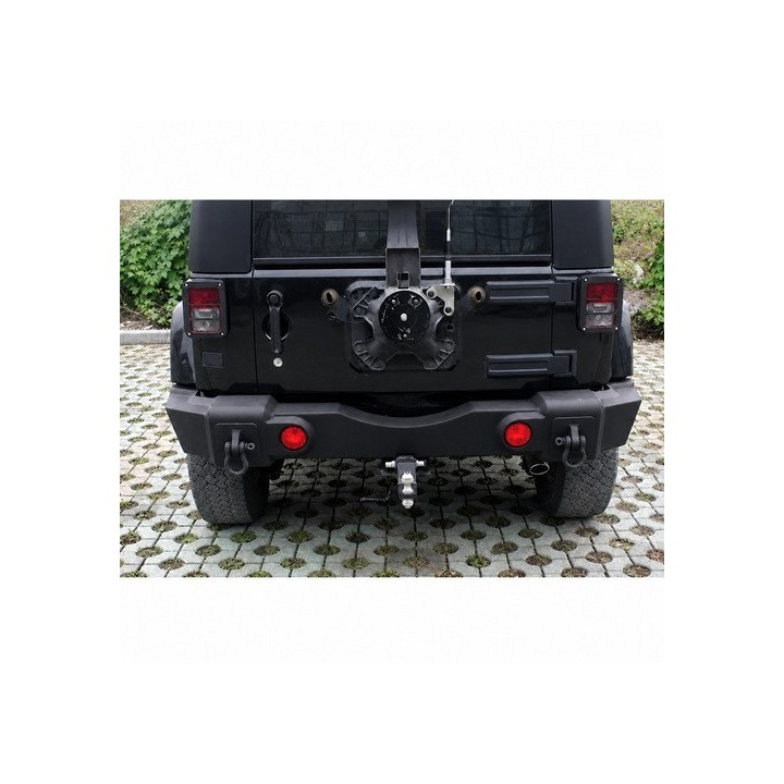 Stalowy tylny zderzak Snakeman 4WD — Jeep Wrangler JK (SNBR04) - ujęcie 5