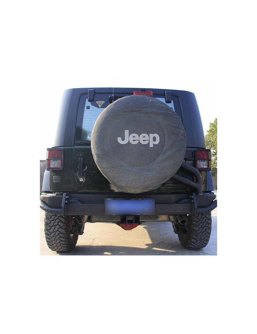 Tylny stalowy zderzak z mocowaniem koła zapasowego Snakeman 4WD — Jeep Wrangler JK (SNBR09) - ujęcie 2