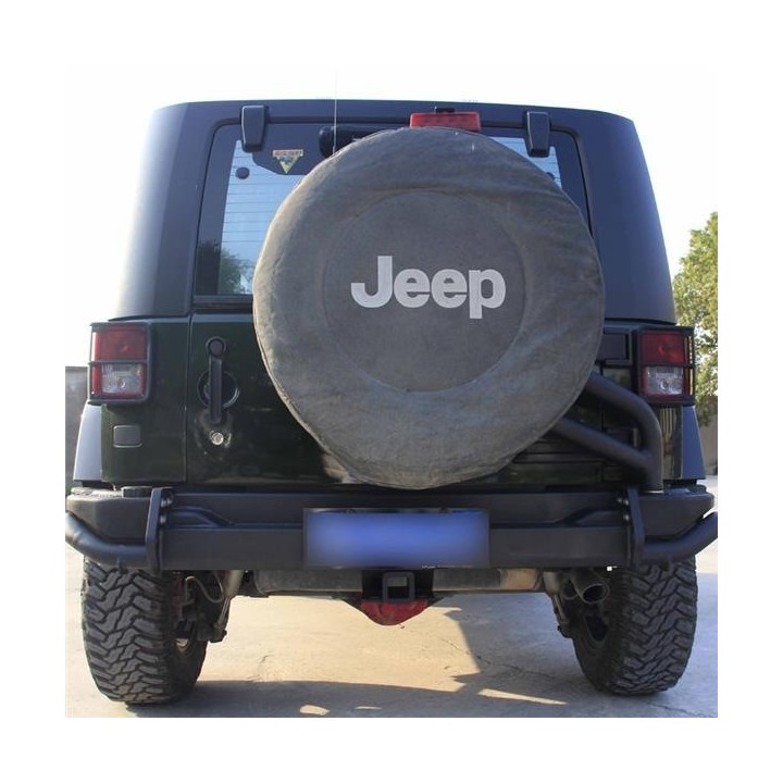 Tylny stalowy zderzak z mocowaniem koła zapasowego Snakeman 4WD — Jeep Wrangler JK (SNBR09) - ujęcie 2