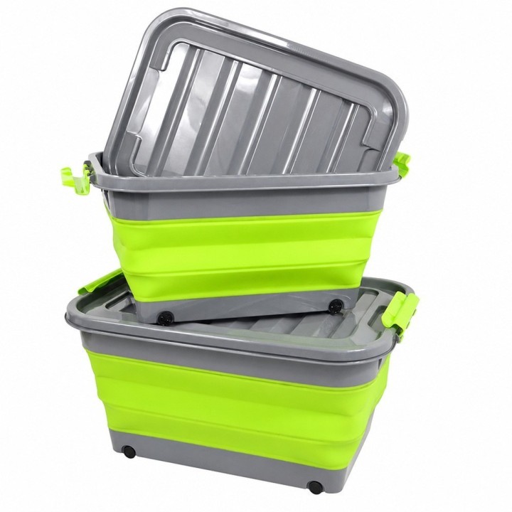 Składany silikonowy pojemnik z pokrywą 45L Ironman 4x4 (ISTORE0023) - ujęcie 8