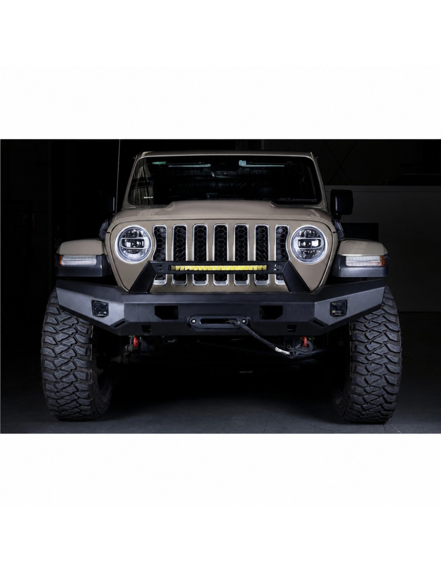 Zderzak RAID pełna długość Ironman 4x4 — Jeep Wrangler JL, Jeep Gladiator JT (BBR077) - ujęcie 3