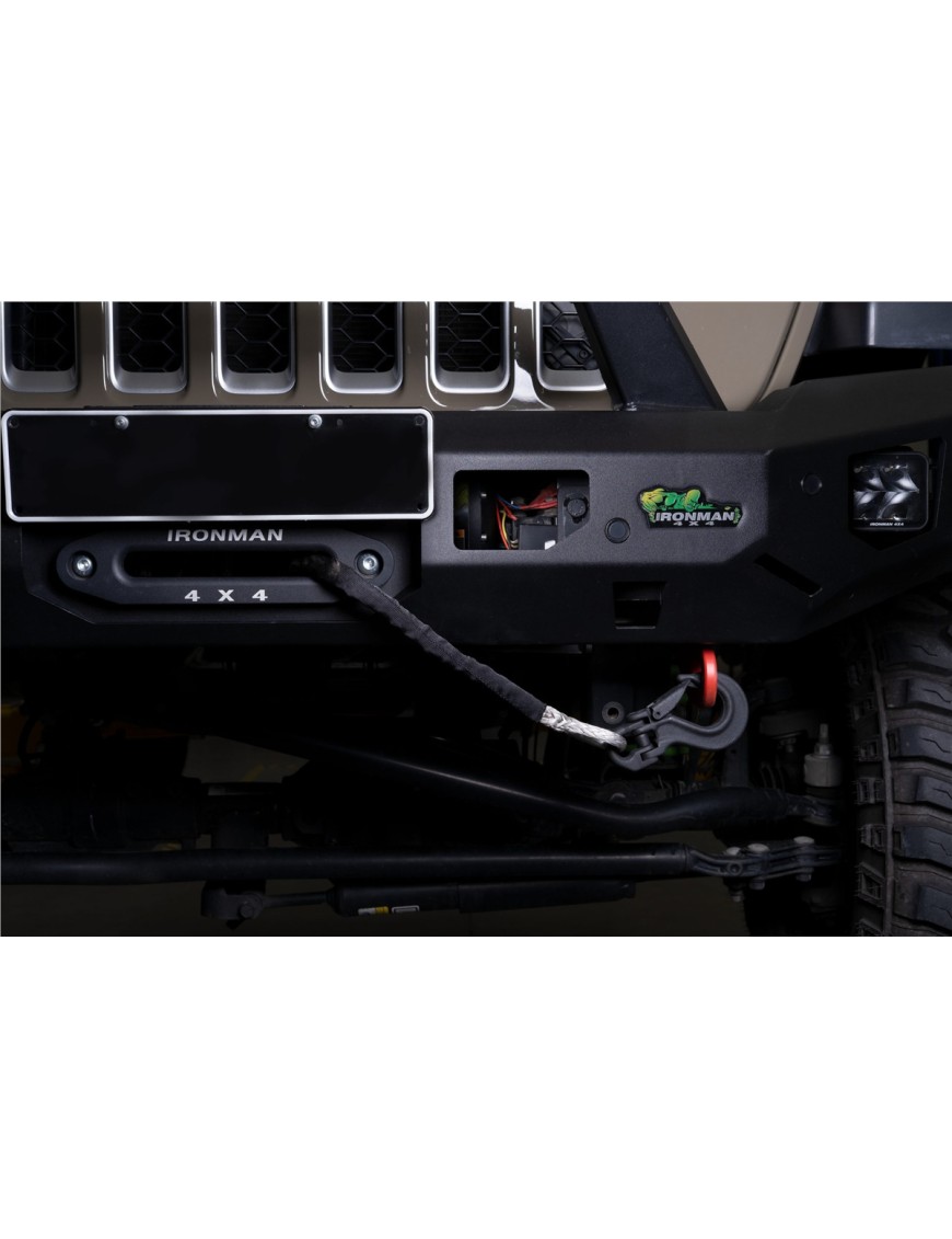 Zderzak RAID pełna długość Ironman 4x4 — Jeep Wrangler JL, Jeep Gladiator JT (BBR077) - ujęcie 5