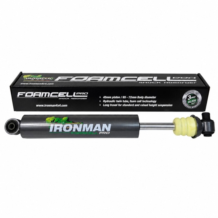 Amortyzator przedni Ironman 4x4 Foam Cell Pro Comfort — Jeep Wrangler JL, Jeep Gladiator JT (45851FEC) - ujęcie 7